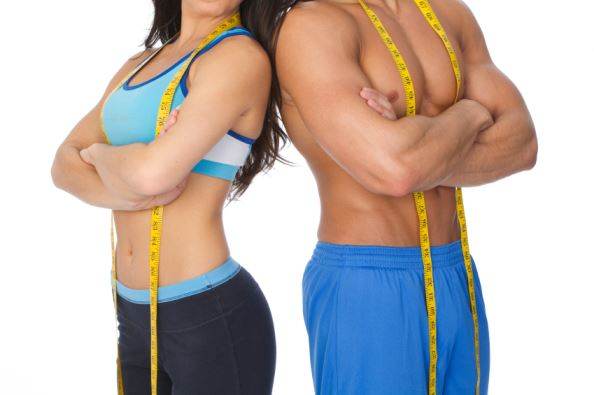 A fit couple who achieved weight loss with HWC of Texas and the supplements they offer